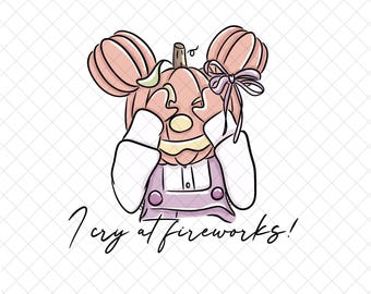 Magical Mouse Halloween PNG Doodle: Digital Paper, Sublimation Design (12x12 inches)