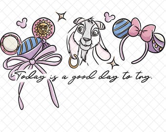 Esmeralda Princess PNG: Magical Kingdom Doodle (Digital Download, 12x12 inches)