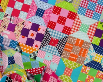 Spool Block - Traditional Quilt Block - Templates