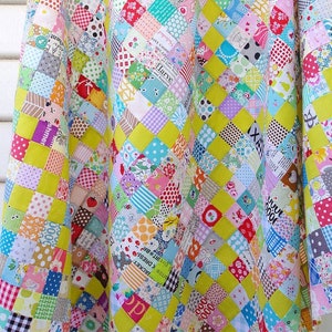 Scrappy Irish Chain Quilt Pattern
