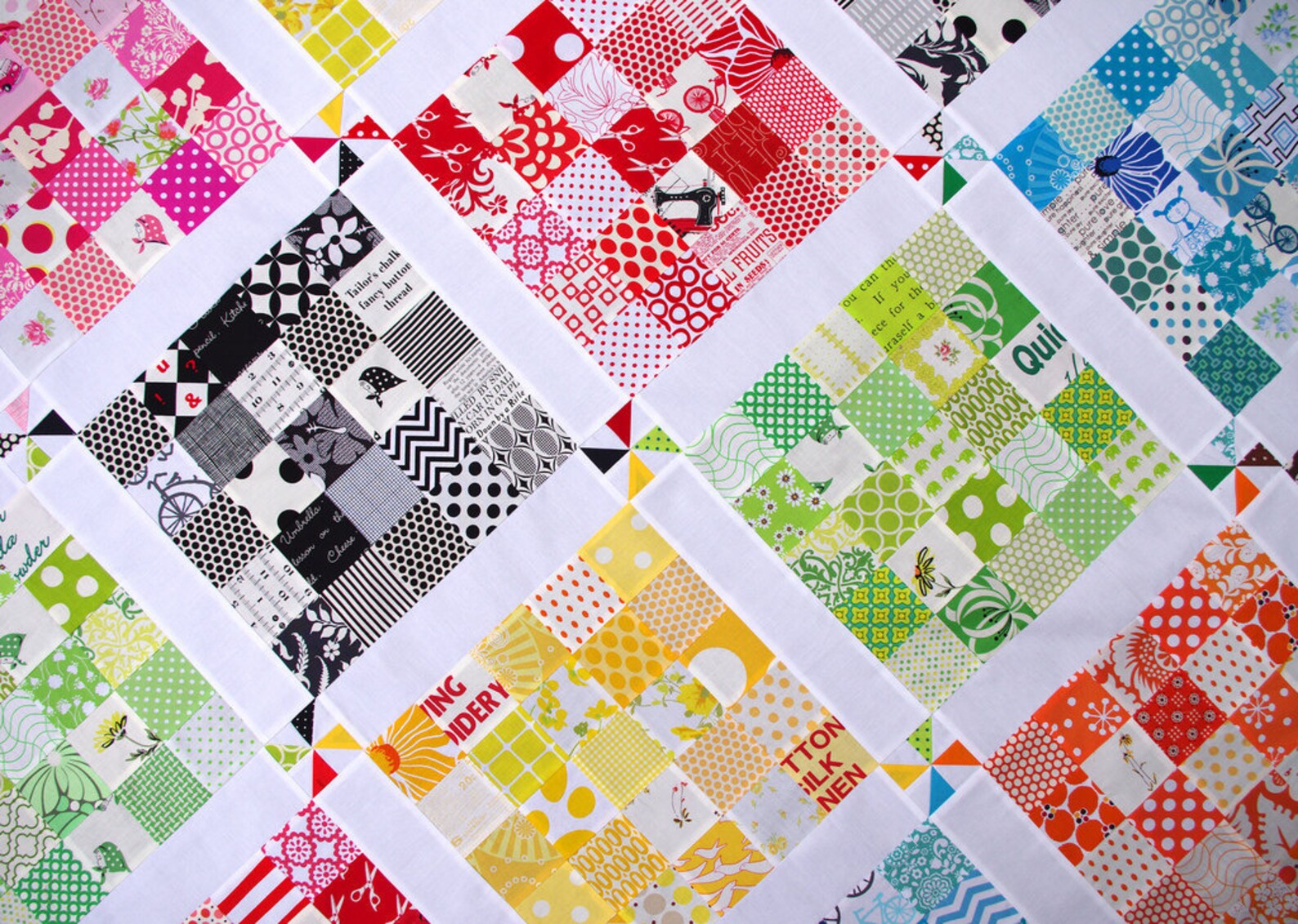 Quilter's Palette Quilt Pattern PDF FILE Immediate Etsy