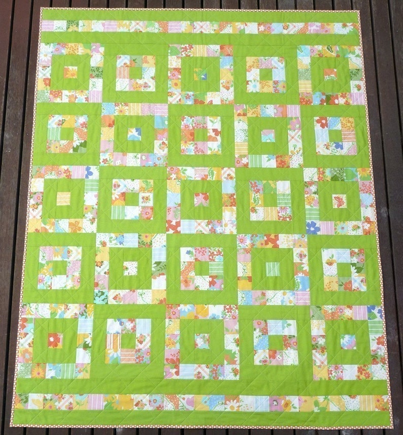 Take 1 A Layer Cake Quilt Pattern PDF file Immediate Download image 2