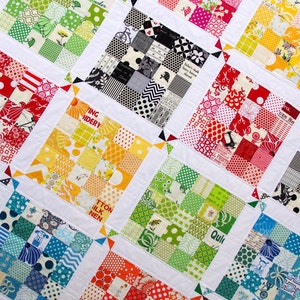 Quilter's Palette Quilt Pattern (PDF FILE) - Immediate Download