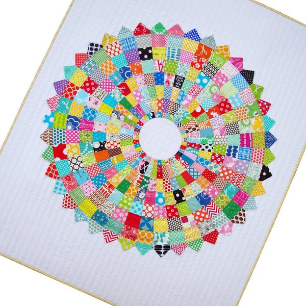 Giant Dresden Plate Quilt