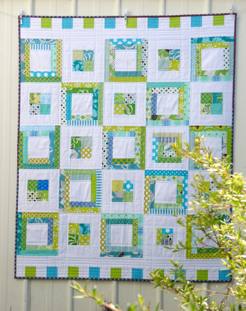 Alice A Quilt Pattern by Red Pepper Quilts Immediate Download image 1