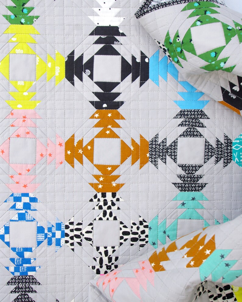 Pineapple Quilt Block Foundation Paper Piecing Paper Only Etsy