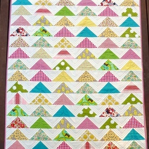 The Modern Flying Geese Quilt Pattern PDF file Immediate Download image 3