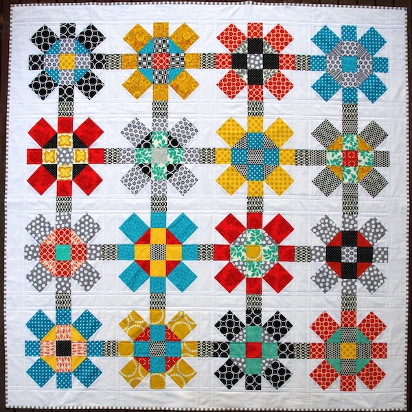 ラビリンスキルトパターン（PDFファイル）| Red Pepper Quilts パッチワークキルトパターン