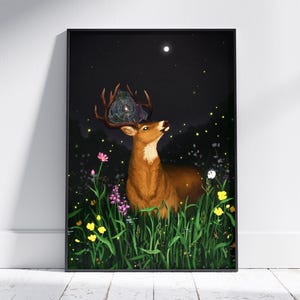 God of Summer Art Print