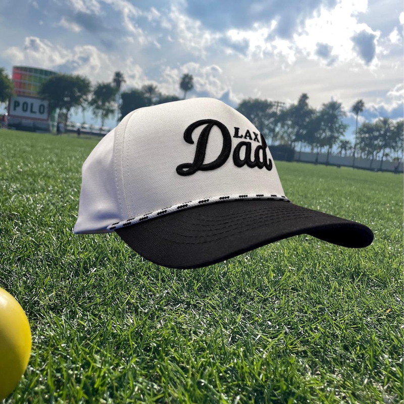 Embroidered Lacrosse Hat - Etsy