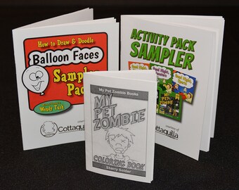 diy micro and mini booklets templates indesign photoshop etsy