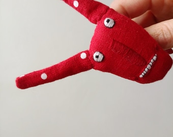 Easter rabbit brooch. Handmade textile bunny. Bunny. Spring accessory. Spring gift.  Hare. Ready to ship.