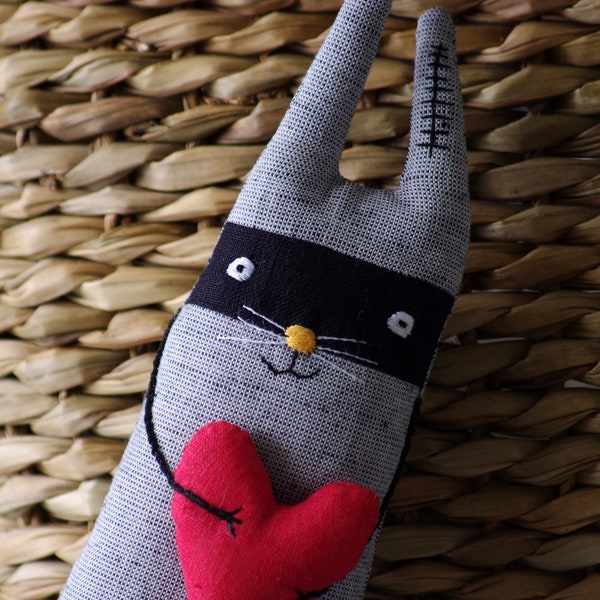 Versandfertig. ich liebe Sie.  Big Bandit Kaninchen.