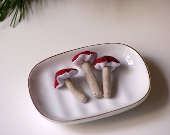 Mushroom. Set of 3 mushroom. Mini Mushroom.