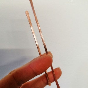 1 additional needle/stick for a hair barrette or hair slide, 9 cm or 12 cm length image 6