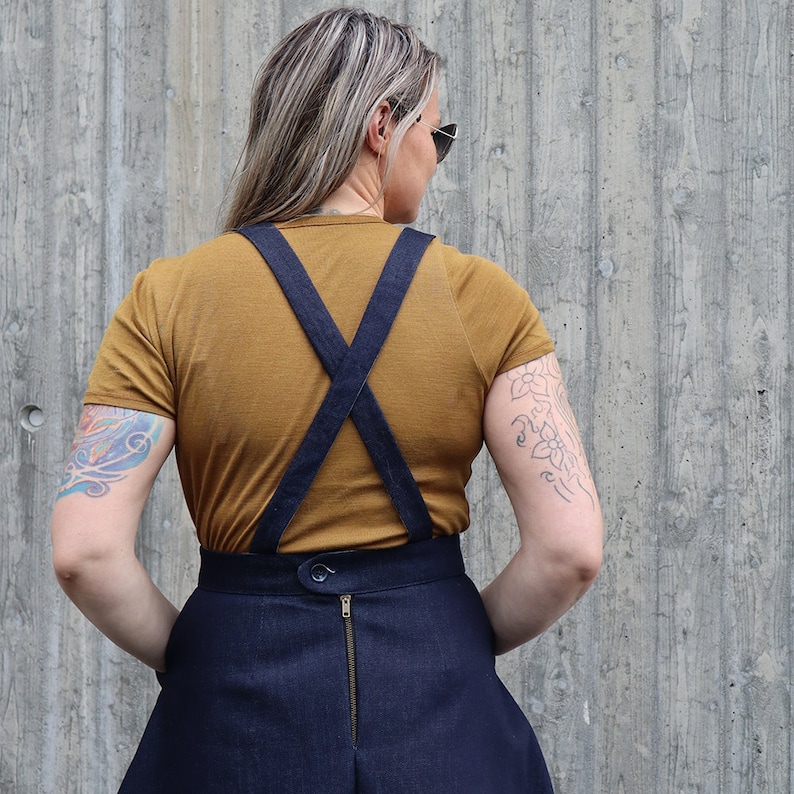 Pinafore Types Pan Pinafore & Skirt - PDF Sewing Pattern (women, XXS-4XL) - Etsy
