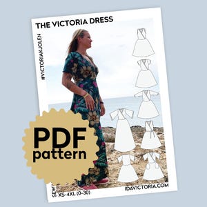 The Victoria Dress - PDF Sewing Pattern (XXS-4XL)