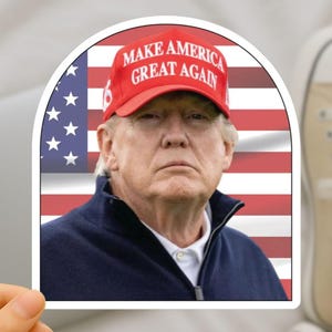 Trump Make America Great Again Sticker