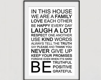 In This House (PDF) - Downloadable Digital File 24" x 36"