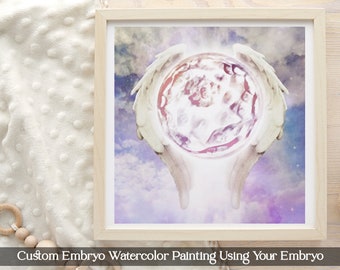 IVF Embryo Watercolors