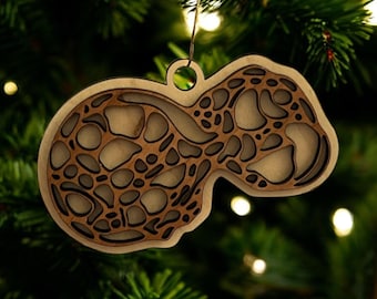 Custom Embryo IVF Christmas Ornament - Laser Engraved - Personalized IVF Journey Ornament - Memorial