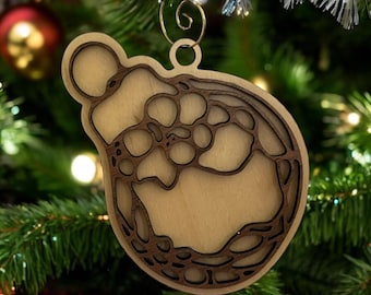 Custom Embryo IVF Christmas Ornament - Laser Engraved - Personalized IVF Journey Ornament - Memorial