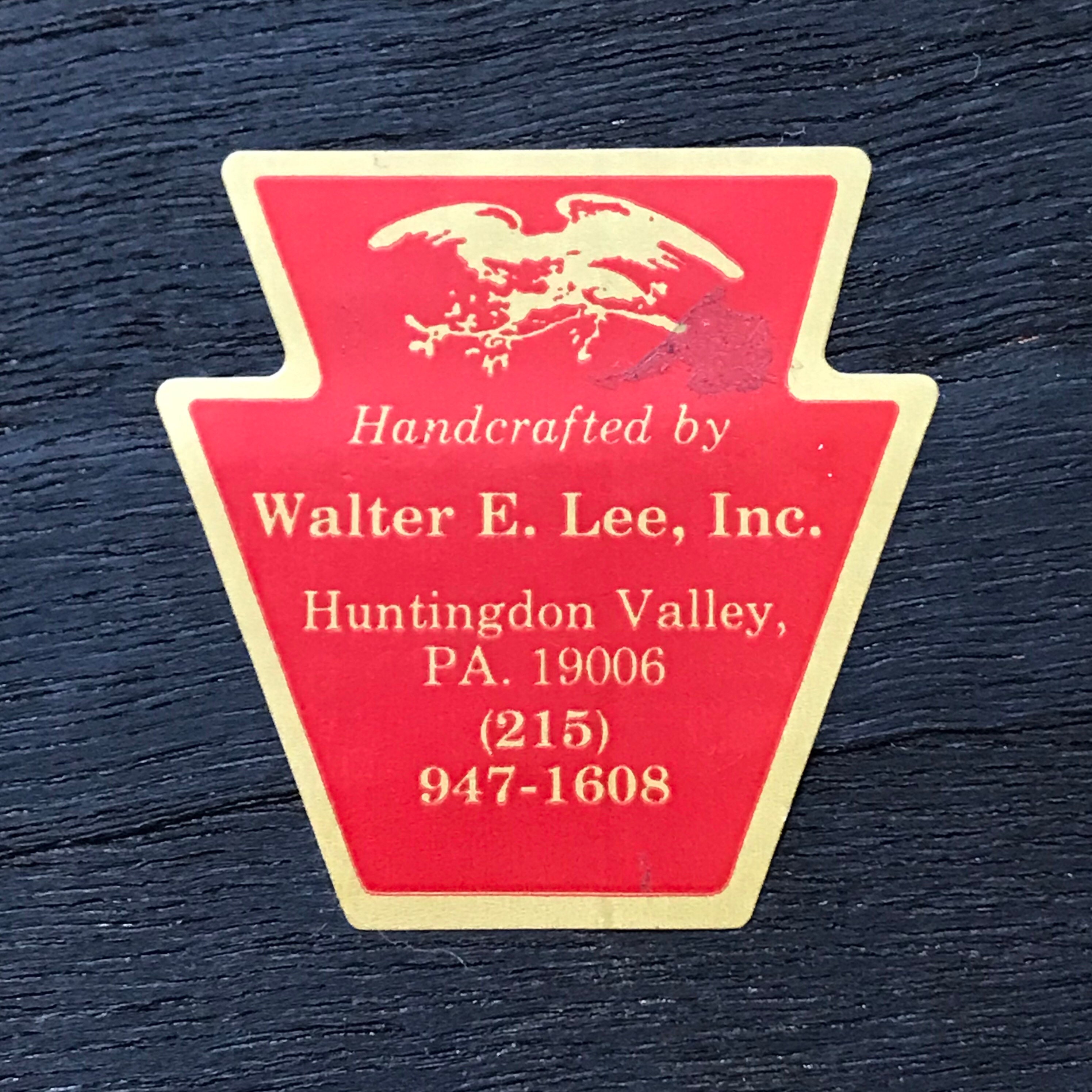 Hecho a mano Walter E Lee Inc Eddington Fire Company Bensalem Etsy