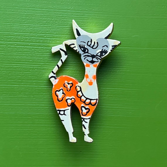 Orange Tabby - Cat Pin