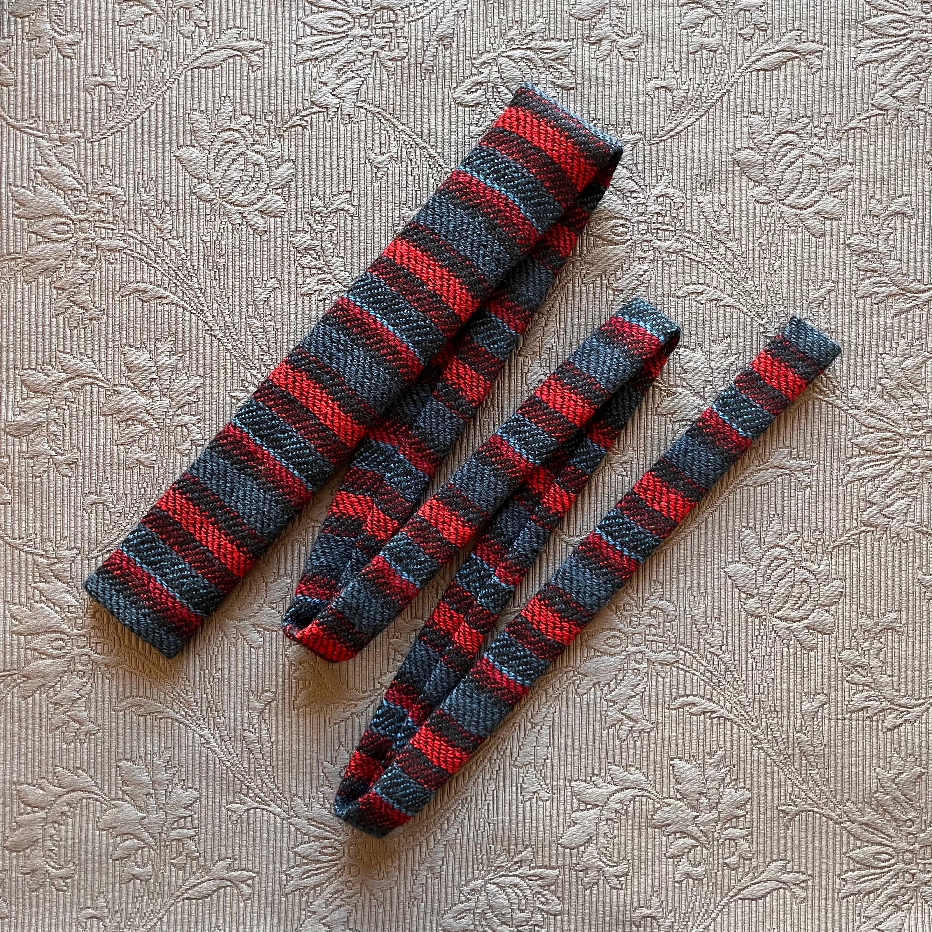 rooster knit ties