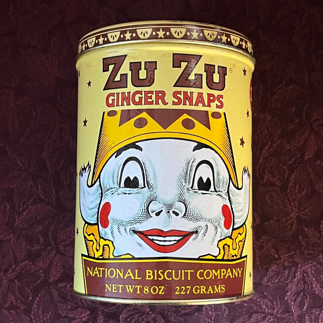 Vintage Zu Zu Ginger Snaps National Biscuit Company Nabisco Etsy