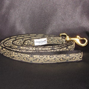 Fionn Brown 1.5 or 2 inch Greyhound Martingale Dog Collar Padded and Lined with Free Custom Sizing image 5
