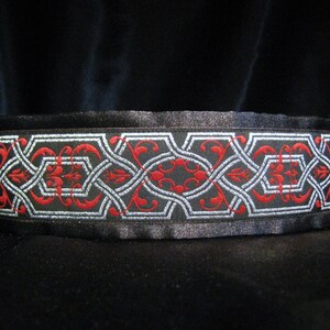 Fionn Brown 1.5 or 2 inch Greyhound Martingale Dog Collar Padded and Lined with Free Custom Sizing image 7