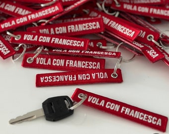 Portachiavi Vola Con Francesca - merchandise ufficiale - canale YouTube