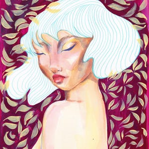 Postal Blondie A5/Impresión artística/Impresión artística original/Postales originales/Tarjetas de felicitación