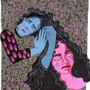 Generationen Trauma A5 Postkarte/Künstlerdruck/Original Kunstdruck/Original Postkarten/Grußkarten