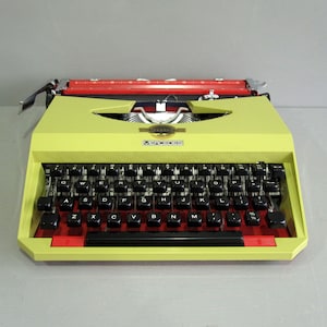 Vintage Mercedes typewriter