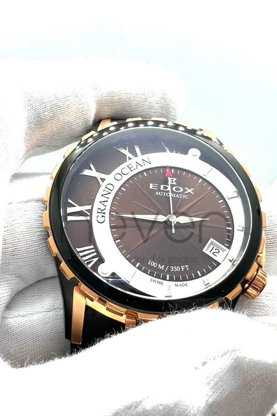 Chronograph Alte Edox Uhren Edox Chronorally X BMW M Motorsport