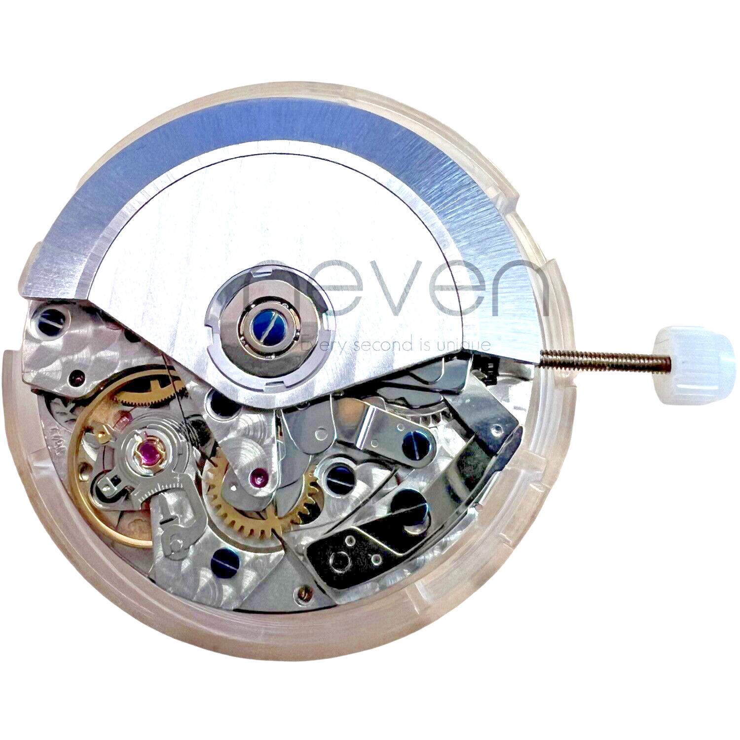 Eta 7750 Valjoux Swiss Made Movement Automatic White Day