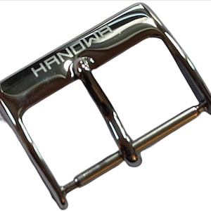 Buckle - hanowa - stainless steel - silver - 18mm