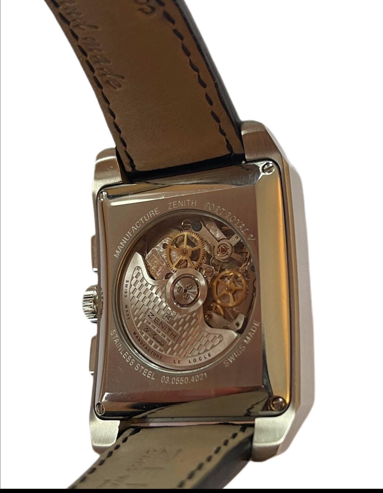 Zenith port royal v el primero cronógrafo fabricación