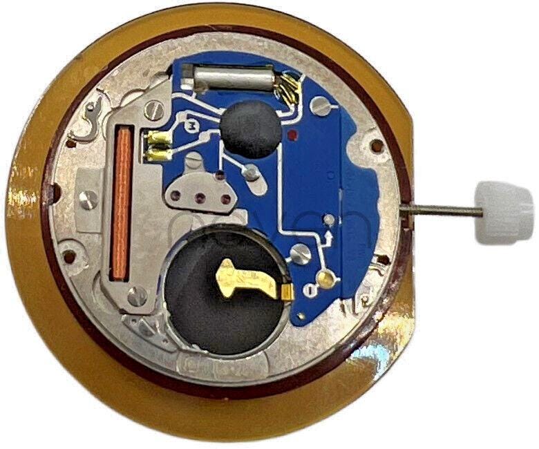 Movimento Orologio ETA 955.124 Al Quarzo Svizzero - Giorno E Data - Nuovo - Foto 2