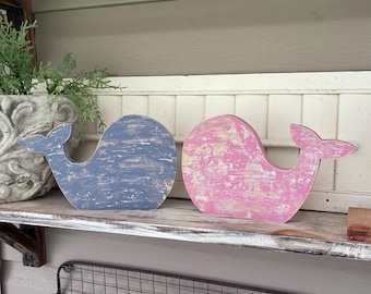 Whale decor nursery whale beach house decor