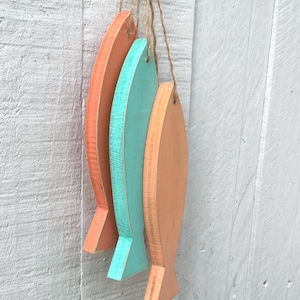 pesce appeso, decorazione per casa sulla spiaggia, decorazione da parete a forma di pesce, decorazione costiera, decorazione da tavolo per matrimonio sulla spiaggia, decorazione per festa di compleanno, decorazione per cameretta dei bambini