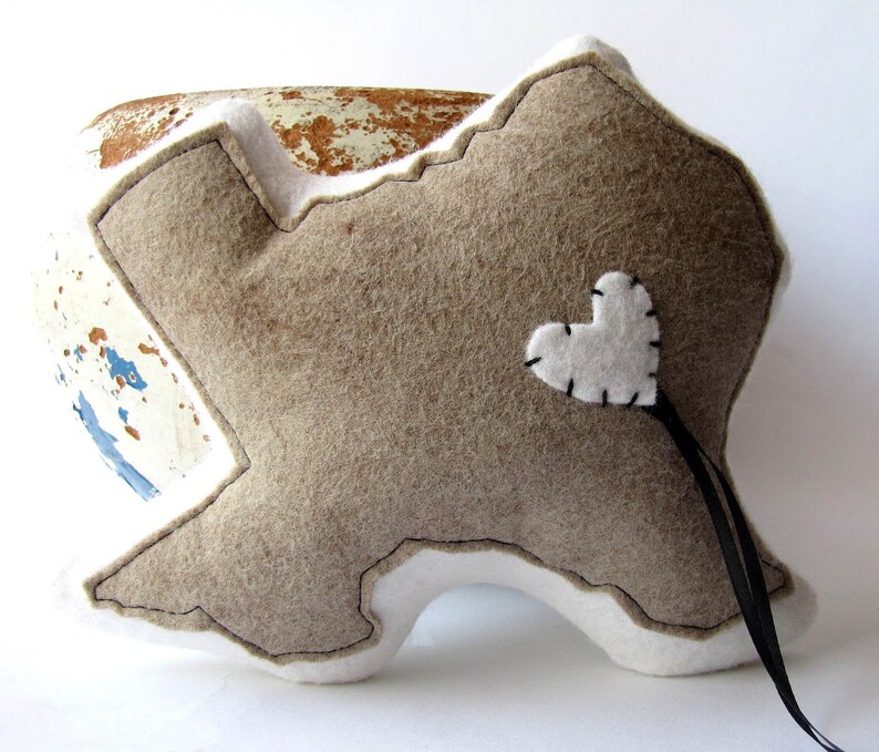Customizable Texas State Ring Bearer Pillow for Wedding