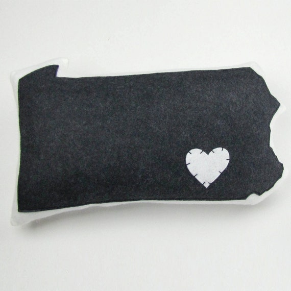 Customizable Pennsylvania State Pillow Etsy