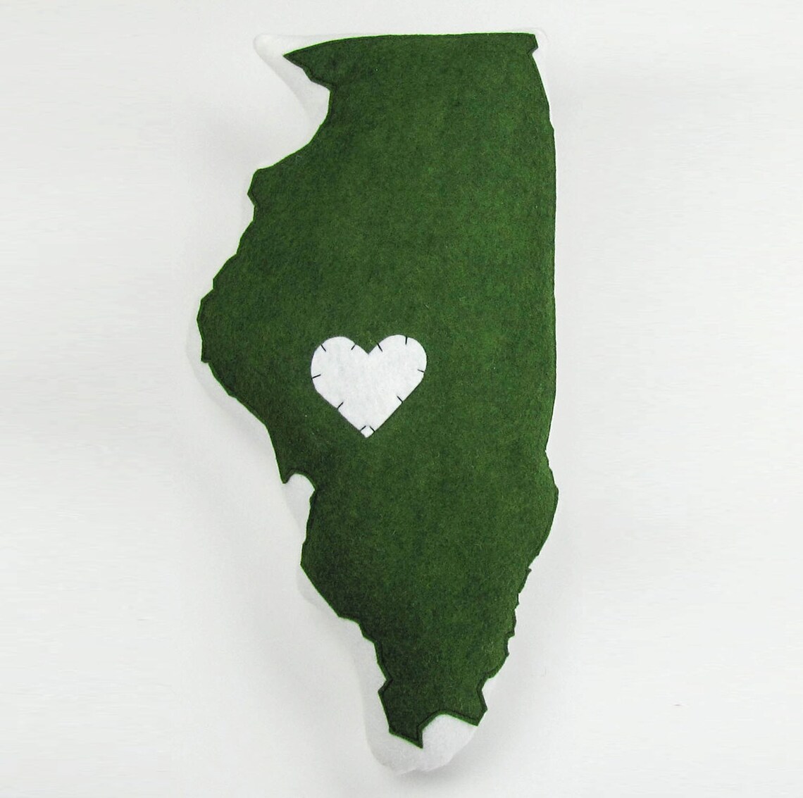 Customizable Illinois State Pillow Etsy