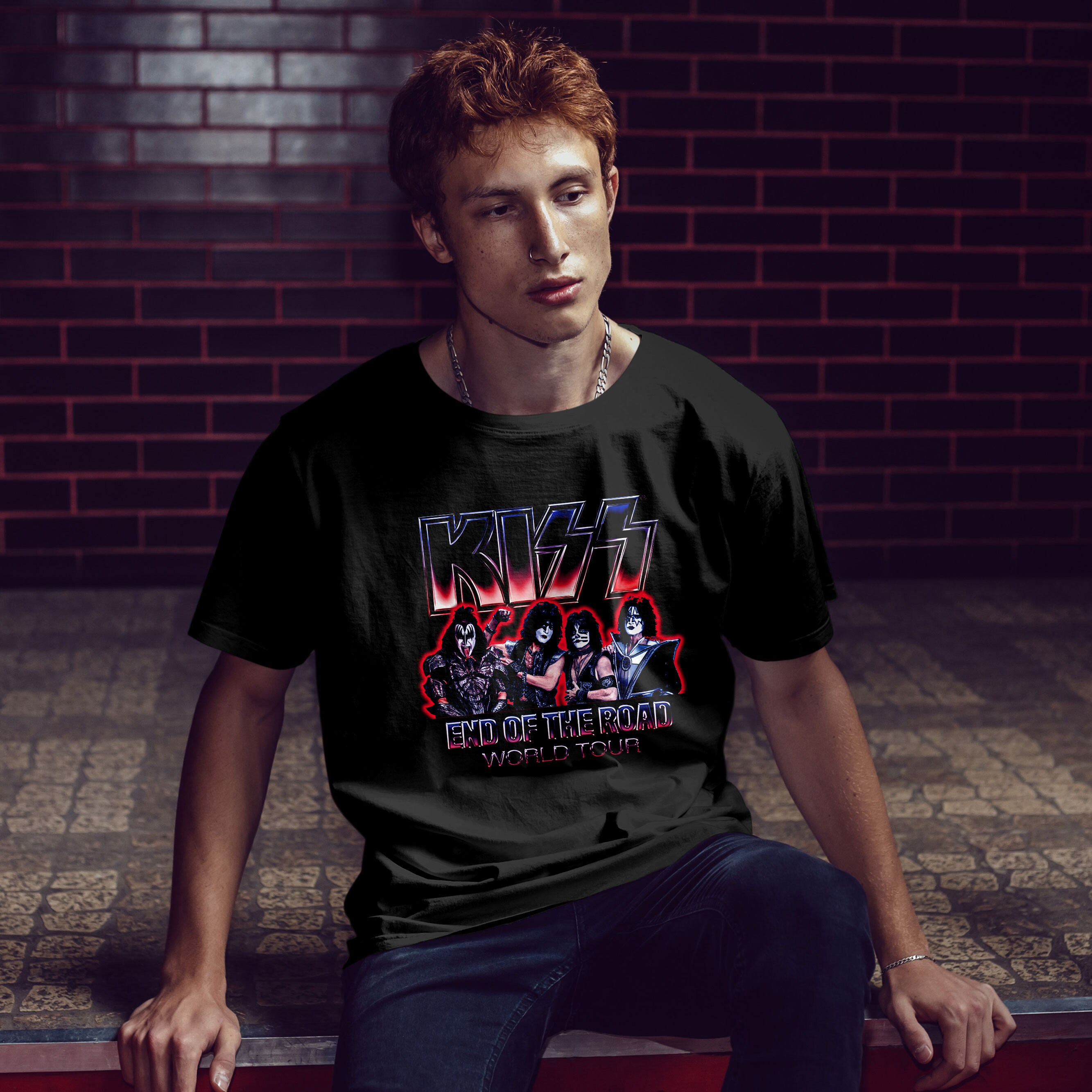 KISS the Final Tour Ever Shirt End of 