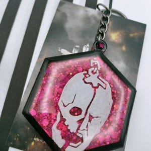 Dead by daylight Mori keyring - Momento Mori, Mori keychain, dbd, dbd inspired, dead by daylight