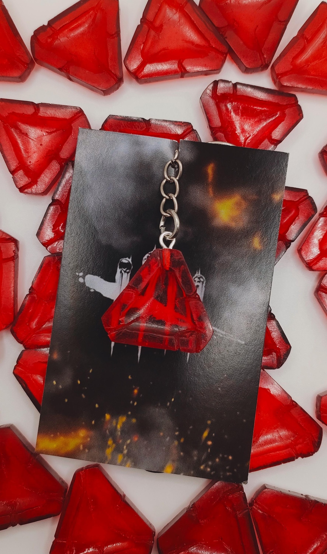 Dbd Blood Point Necklace, Keyring, Earrings, Bag, Cosplay, Dbd