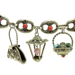 Vintage Italian Charm Bracelet